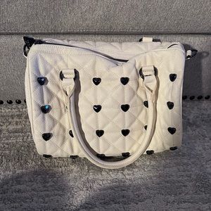 Betsey Johnson white bag
